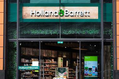 Holland & Barrett store exterior