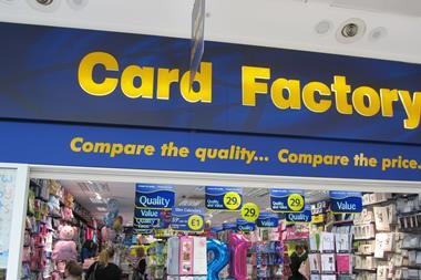 Card Factory grows underlying profits by 9.3% in first results since IPO