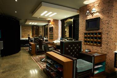 Ted Baker has launched Grooming Rooms alongside stores