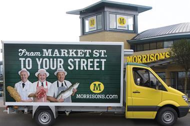 Morrisons Delivery Van