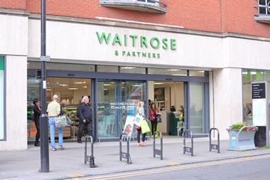 Waitrose supermarket, London