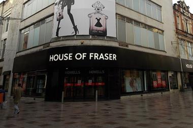 House of Fraser in Cardiff