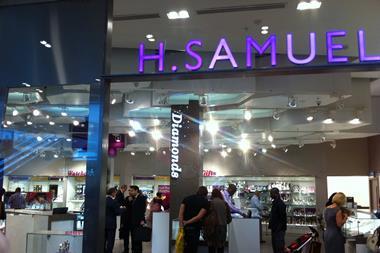 H Samuel saw sales increase by 6.9%
