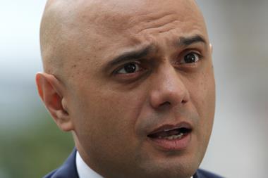 Sajid Javid's comments alarmed retail trade body the BRC