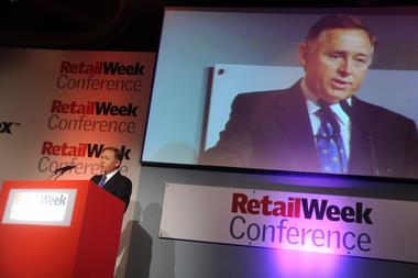 Richard Brasher at the Retail Week Conference