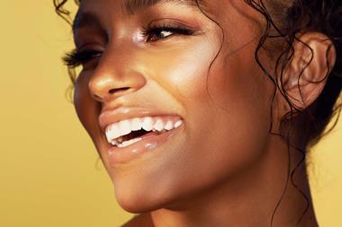 Model wearing Beauty Bay makeup