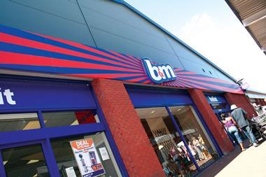 B and M Bargains has been propelled into the retail big league after listing on the stock exchange yesterday.