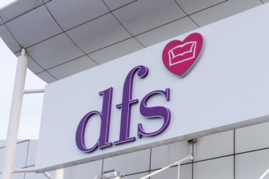 DFS store fascia