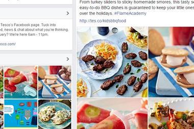 Tesco is the most followed retailer on Facebook