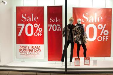 Boxing Day sales are expected to exceed Black Friday spending by 96%