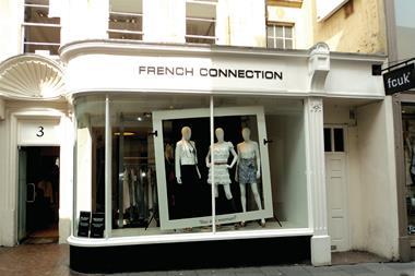 French Connection has put 14 of its 71 stores up for sale after launching a review of its estate in March