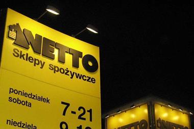 Netto Bydgoszcz fascia sign