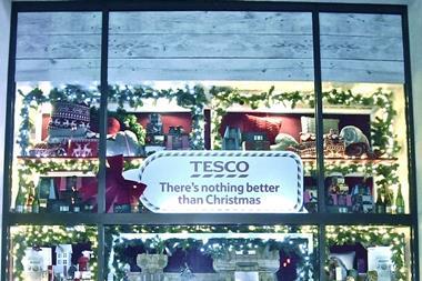 Tesco has rolled out a store front that uses augmented reality to give shoppers access to a wider range of products
