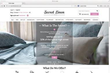 The concept of Secret Linen Store is simple: to offer luxury bedding at reasonable prices, passing on the savings they make from being purely online to their customers.
