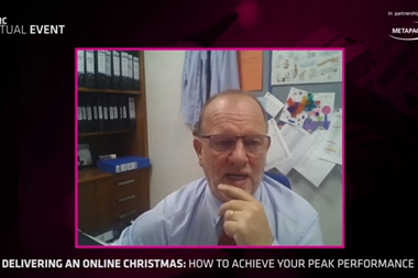 Delivering an online Christmas screenshot