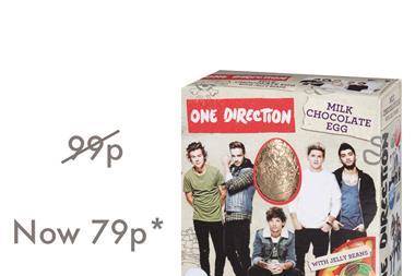 Lidl's One Direction Easter egg