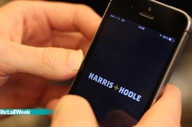Harris and Hoole's app for faster service
