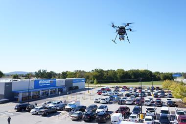 Walmart delivery drone