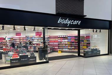 Bodycare storefront