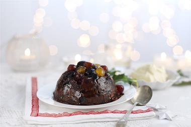 And the traditional Christmas pud looks tantalisingly juicy with its cherry top, which Tesco has matured for nine months.