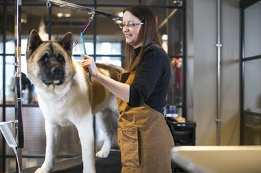 Pets at Home has launched a new premium pet store format especially for dogs called Barkers which features a dog spa with Reiki massage.