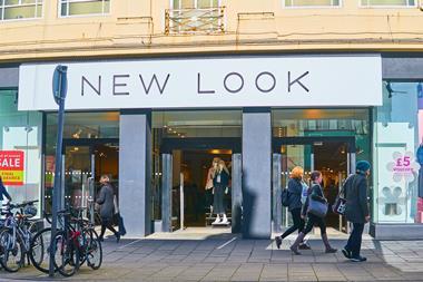 New Look reported it is back in profit