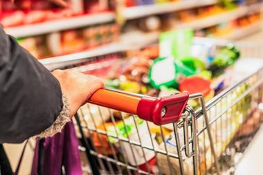 Weekly supermarket shopping