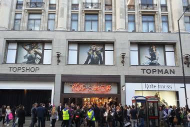 Topshop Kate Moss launch