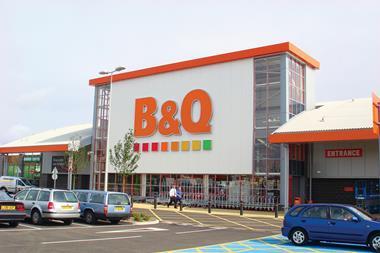 B&Q owner Kingfisher reported a jump in second-quarter like-for-likes