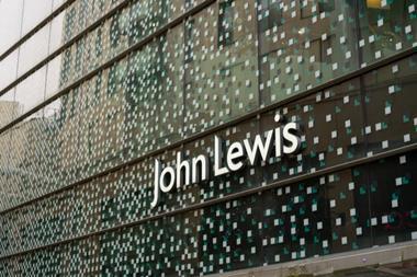 John Lewis store sign, Cardiff