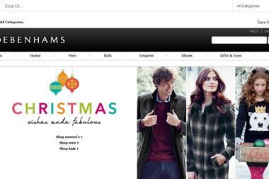 Department store Debenhams has set up shop on etail giant eBay as it looks to build its online business.