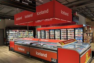 Iceland shop-in-shop at Dunnes Stores