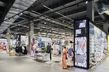 JD Sports store at the Trafford Centre