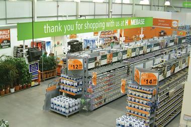 Homebase's sales growth has outstripped that of sister brand Argos