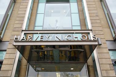 Entrance to Harvey Nichols Edinburgh store
