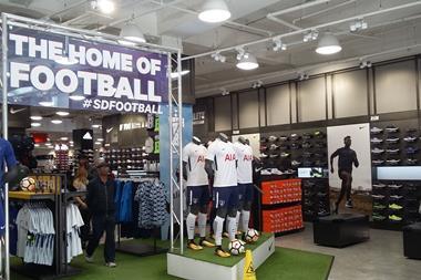 Sports Direct Oxford St Home of Football 2