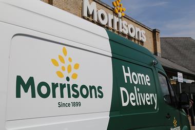 Morrisons delivery van