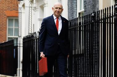 Chancellor John Healey prepares to deliver the Budget