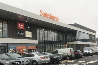 Sainsburys shares have fallen on concerns about its deal with Asda