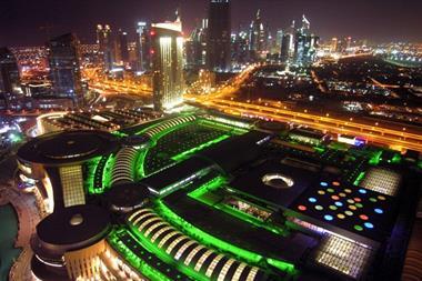 The Dubai Mall At Night