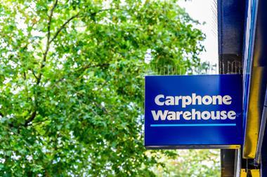 Carphone Warehouse sign web