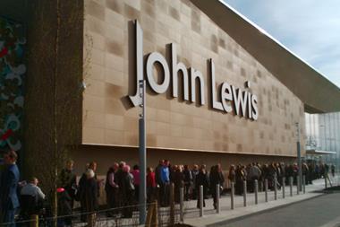 John Lewis' sales dropped last week