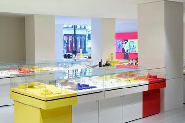 Inside the new jewellery department at Harvey Nichols' Knightsbridge shop