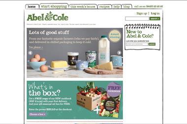 Last week Abel & Cole was acquired by supplier William Jackson Food Group..