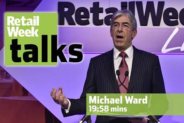 Michael Ward Retail Week Live 2016
