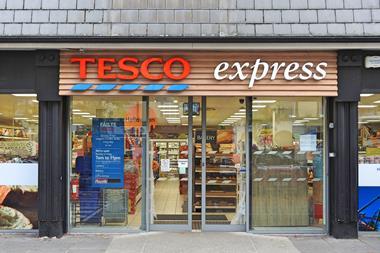 Tesco Express store, Ireland