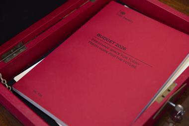 Cover of the Budget 2026 red book