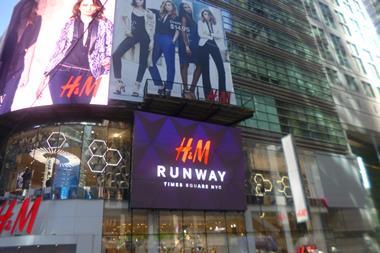 H&M Runway Times Square