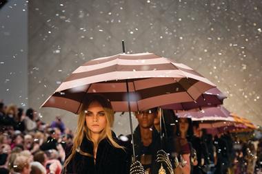 British luxury brand Burberry saw revenue surge 18% over the last six months as like-for-like retail sales jumped 12% with the UK market helping drive growth.