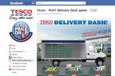 Tesco developed a game, the Tesco Delivery Dash, which improves customer engagement.